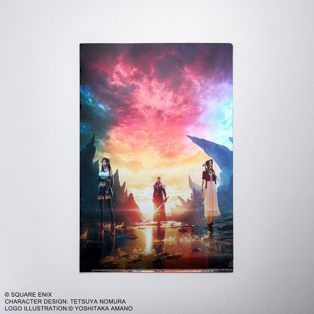 Square Enix Metallic File Set Final Fantasy VII Rebirth Stationery