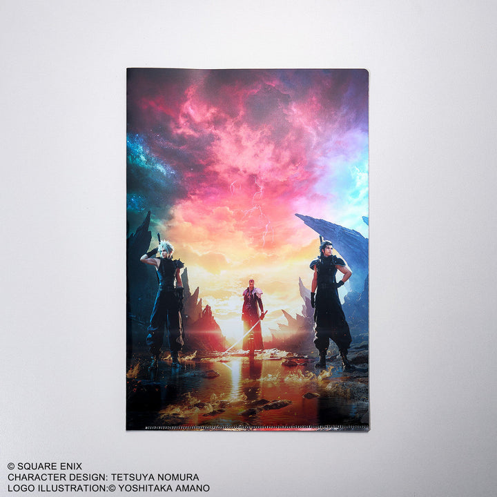 Square Enix Metallic File Set Final Fantasy VII Rebirth Stationery