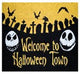 Nightmare Before Christmas Halloween Town Door Mat
