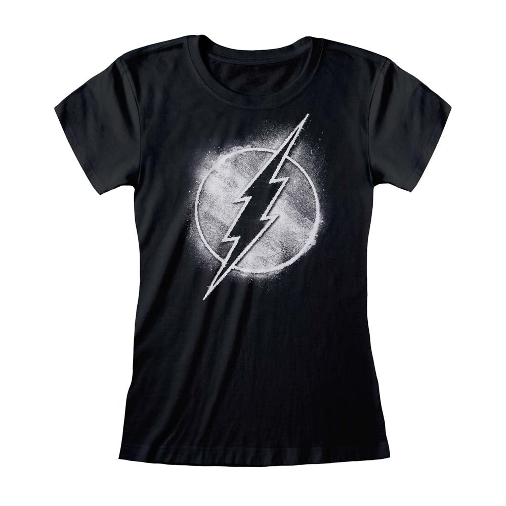 DC Comics The Flash Distressed Mono Logo T-Shirt