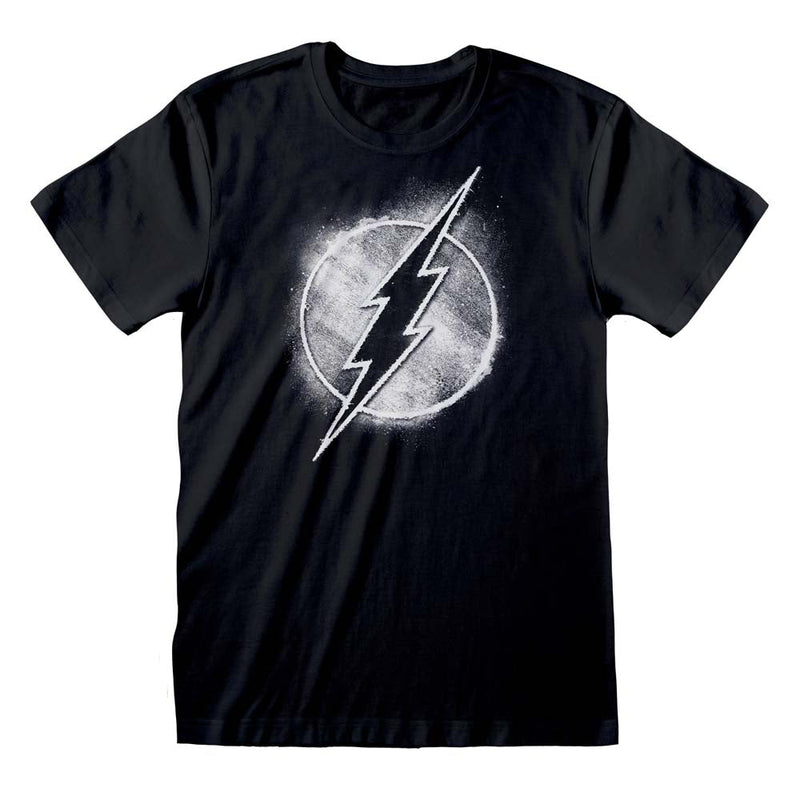 DC Flash Distressed Mono Logo T-Shirt collectible from Heroes Inc Dropship