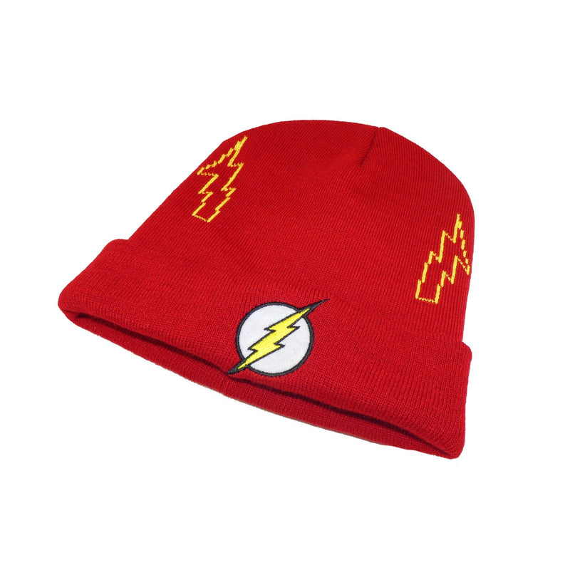 DC Comics The Flash Logo Beanie collectible from Heroes Inc Dropship