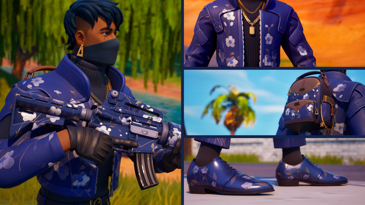 PlayStation 5 1TB Console Fortnite Flowering Chaos Bundle