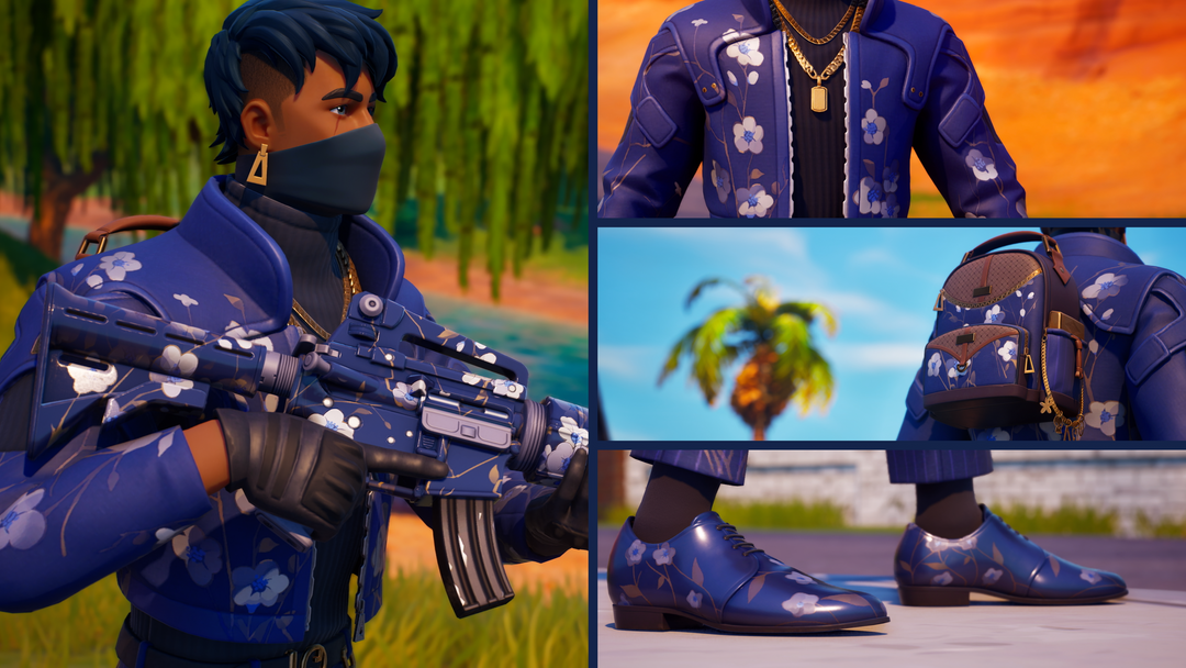 PlayStation 5 1TB Console Fortnite Flowering Chaos Bundle