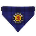 No Scotland No Party - Blue Tartan - Dog Bandana - 4 Sizes collectible from https://britishmade.gifts/