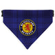 No Scotland No Party - Blue Tartan - Dog Bandana - 4 Sizes