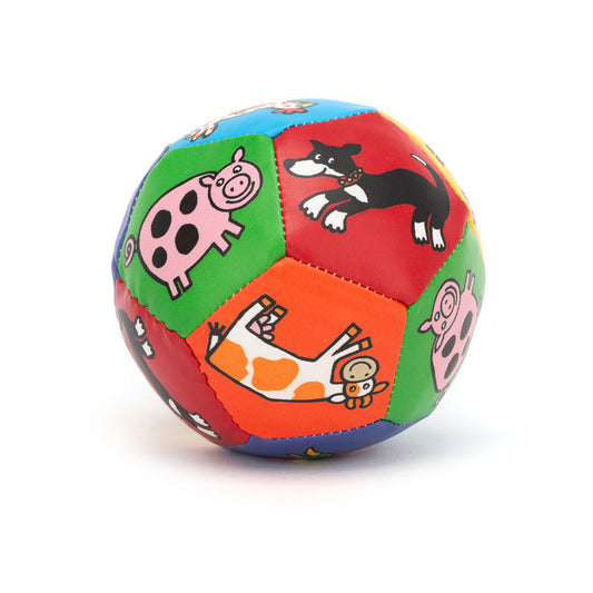 Jellycat Farm Tails Boing Ball