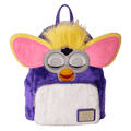 Loungefly - Furby Plush Cosplay Lenticular Mini Backpack close up detail