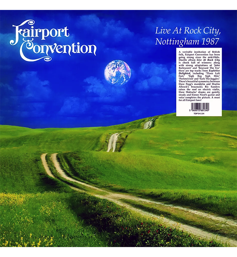 Fairport Convention – Live at Rock City, Nottingham, 1987 (12-Inch Double-LP), alternate view