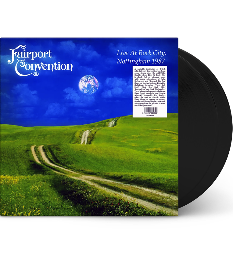 Fairport Convention – Live at Rock City, Nottingham, 1987 (12-Inch Double-LP) collectible from Coda Records
