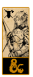 Dungeons & Dragons Fighter Multiclass Series AR Collectible Pin PDD026