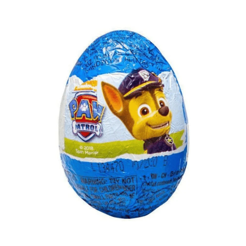 Paw Patrol Milk Chocolate Surprise Egg collectible from PoundFun
