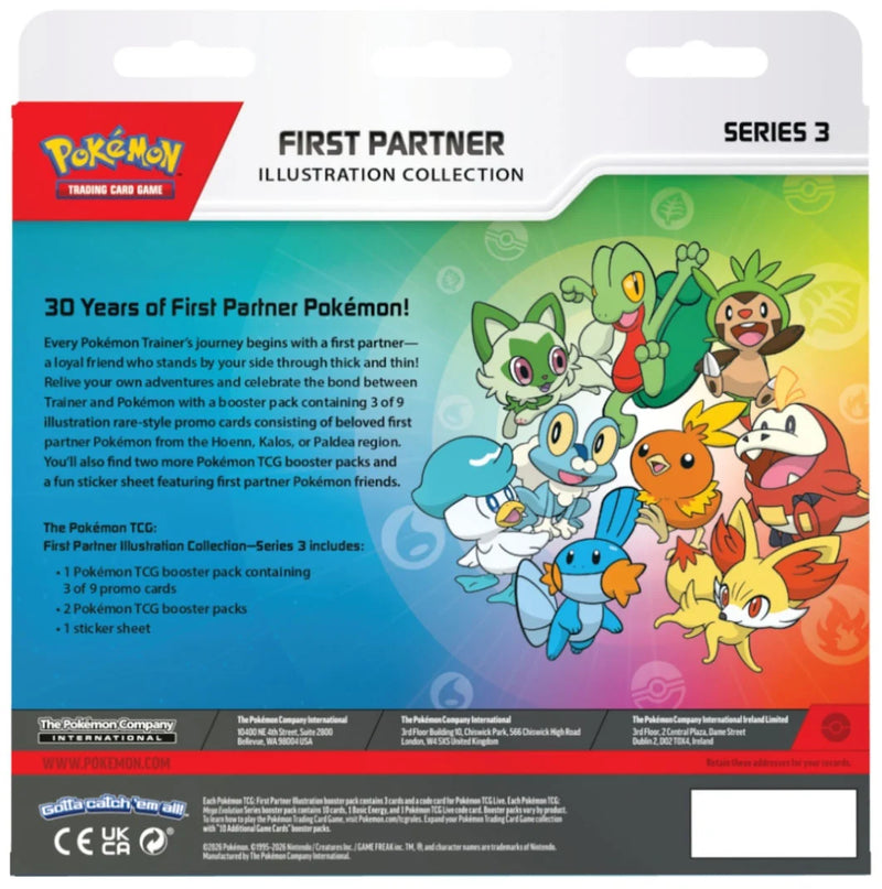 Pokémon TCG First Partner Illustration Collection Series 3