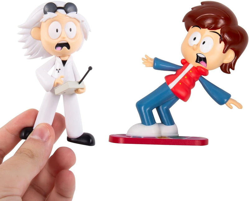 Fizz Creations Back to the Future Comic Ons, side angle