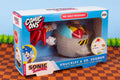 Fizz Creations Knuckles and Dr Eggman Comic Ons collectible from Sonic the Hedgehog