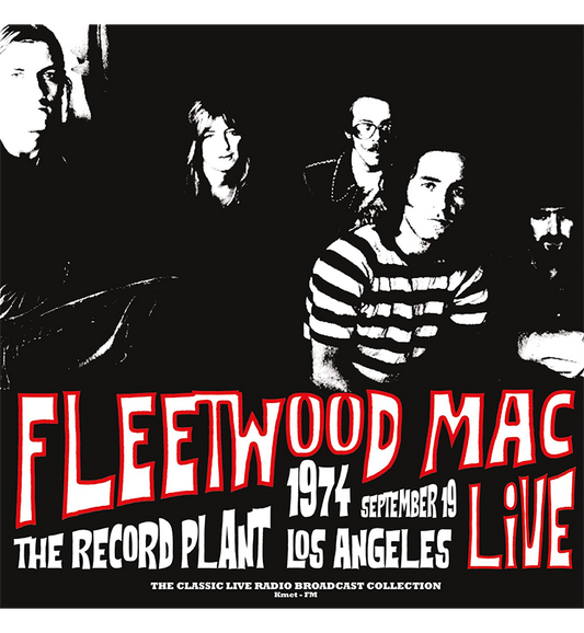 Fleetwood Mac – Live at The Record Plant 1974 (Limited Edition 12-Inch Album on 180g White/Black Splatter Vin, alternate view