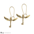 Harry Potter Flying Key Earrings, alternate view