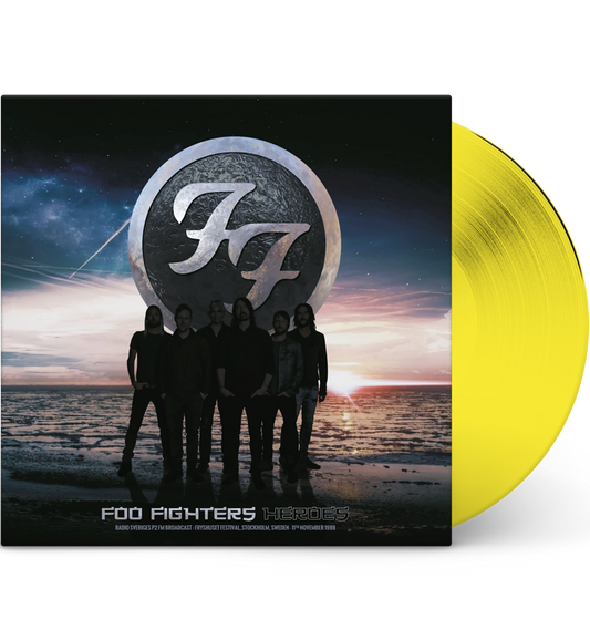 Foo Fighters – Heroes: Live in Stockholm, 1999 (Special Edition 12-Inch Album on Yellow Vinyl) collectible from Coda Records