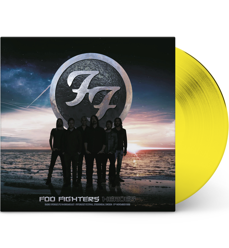 Foo Fighters – Heroes: Live in Stockholm, 1999 (Special Edition 12-Inch Album on Yellow Vinyl) collectible from Coda Records