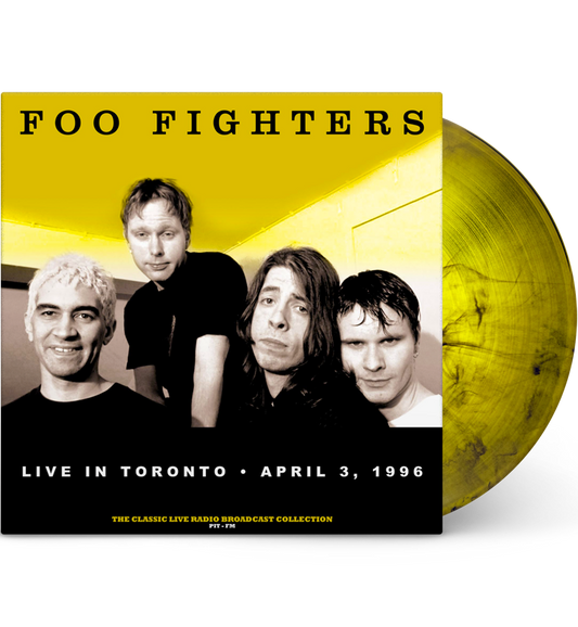 Foo Fighters – Live in Toronto, 1996 (Limited Edition 12-Inch Album on 180g Yellow Marble Vinyl) collectible from Coda Rec...