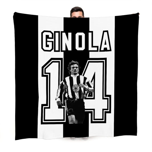 Newcastle Ginola 14 - Fleece 150cm X 150cm collectible from https://britishmade.gifts/