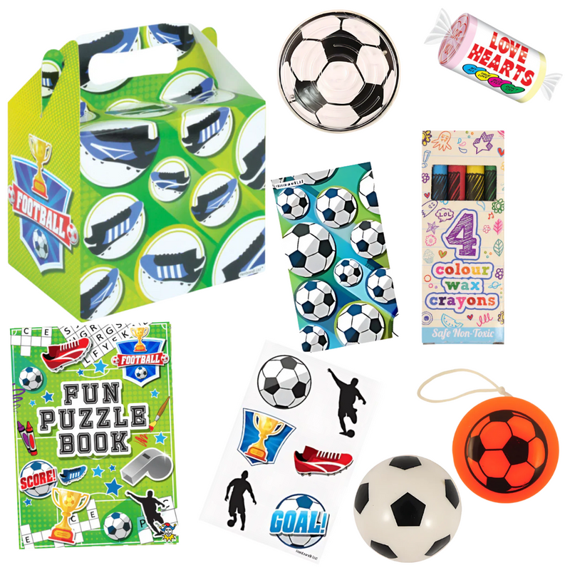Football Theme Pre-Filled Party Boxes collectible from PoundFun