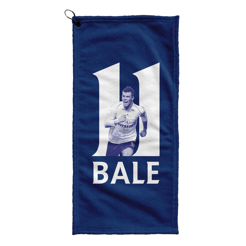 Totts Bale 11 - Football Legends - Golf Towel collectible from https://britishmade.gifts/