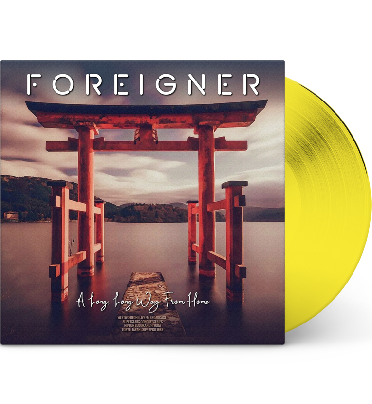 Foreigner – A Long, Long Way from Home (Special Edition 12-Inch Album on Yellow Vinyl) collectible from Coda Records