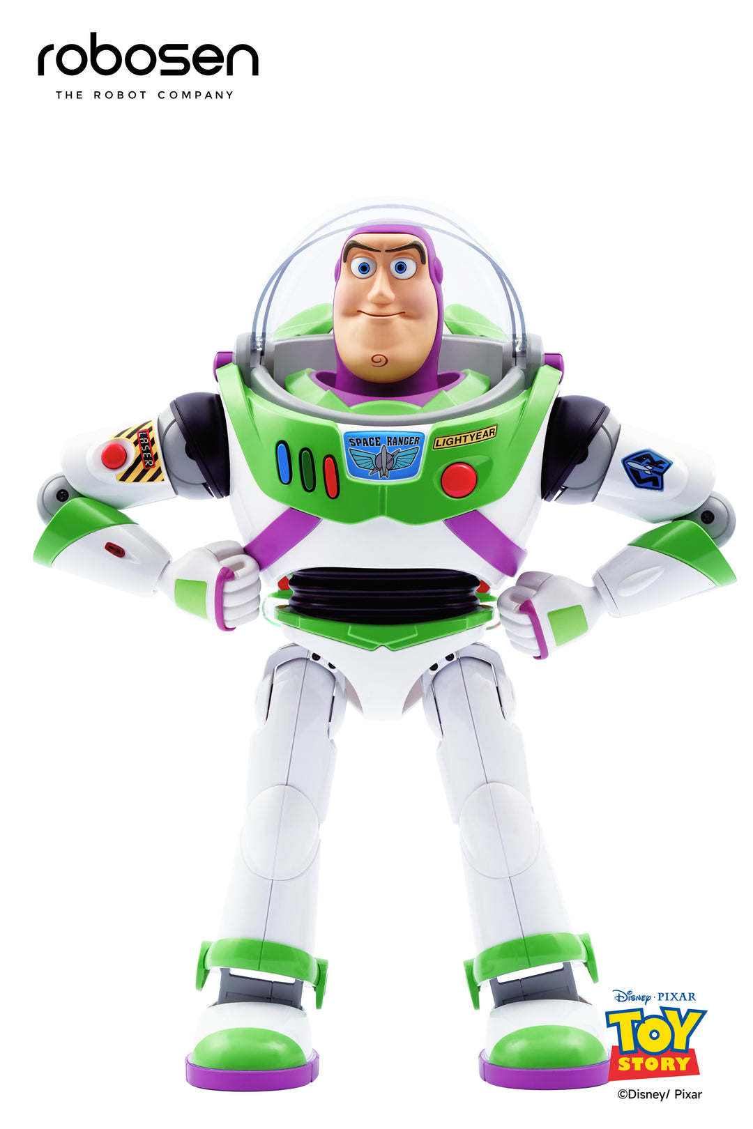 Robosen Toy Story Buzz Lightyear Space Ranger Robotic Action Figure