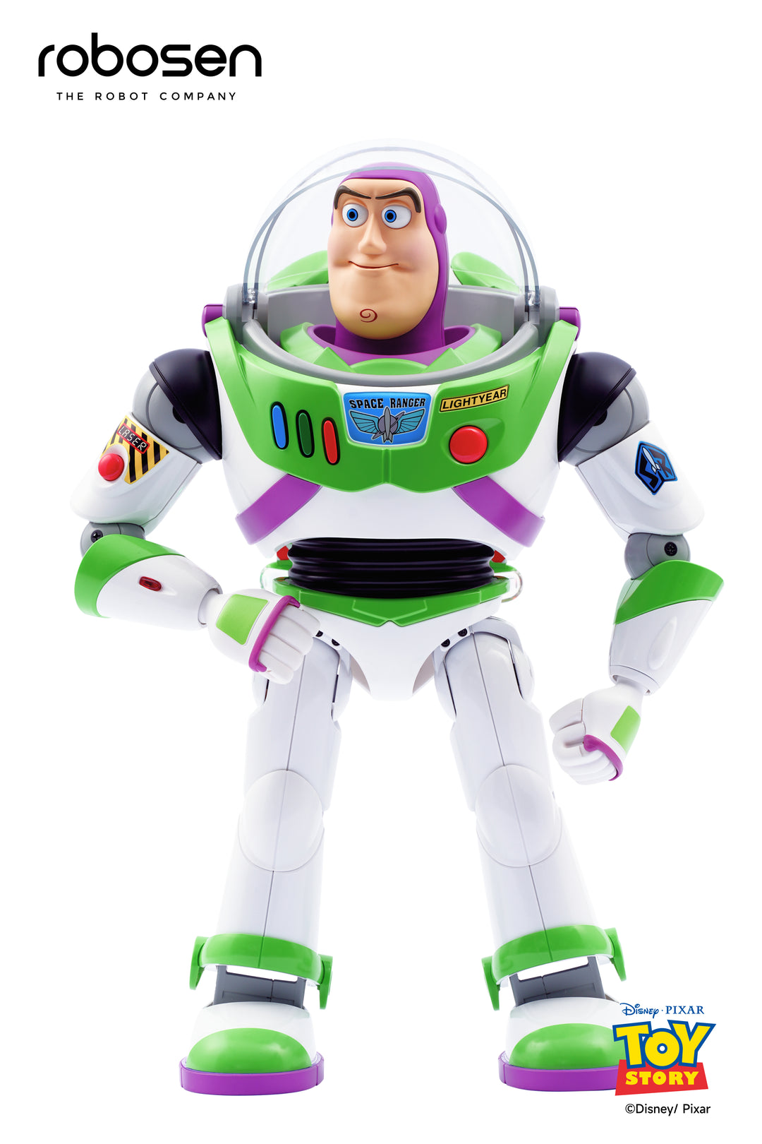 Robosen Toy Story Buzz Lightyear Space Ranger Robotic Action Figure