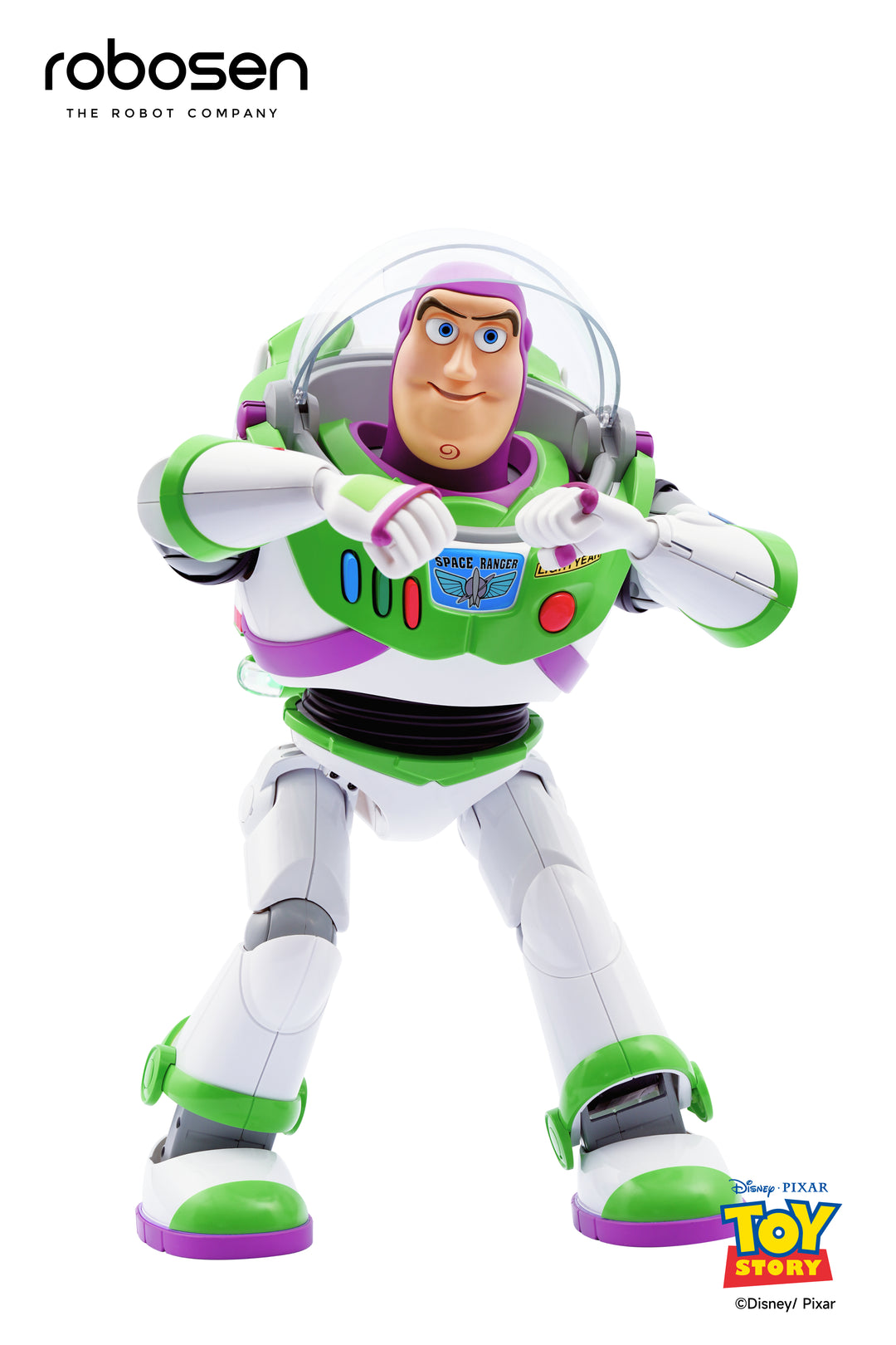 Robosen Toy Story Buzz Lightyear Space Ranger Robotic Action Figure