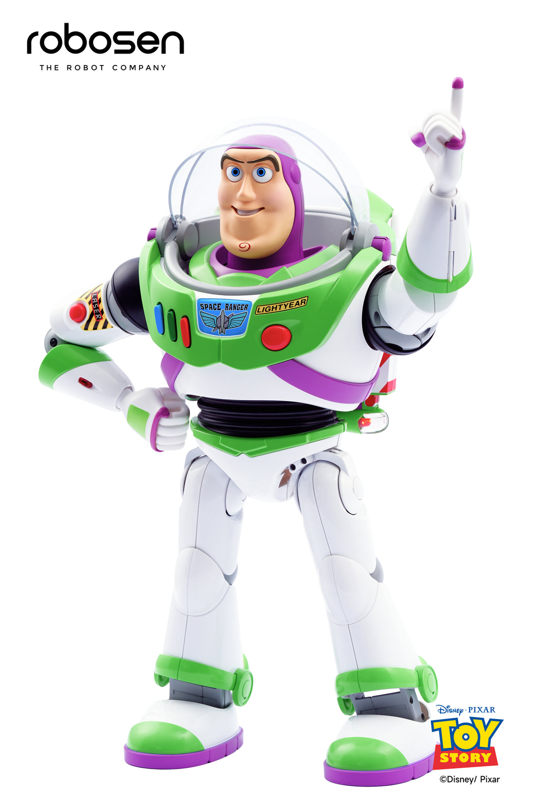 Robosen Toy Story Buzz Lightyear Space Ranger Robotic Action Figure