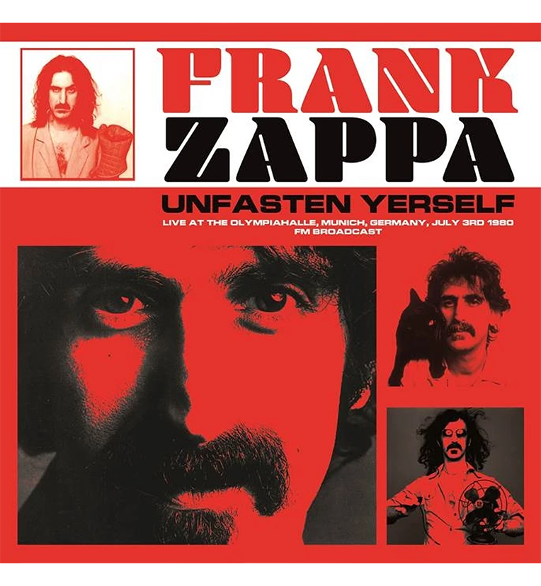 Frank Zappa – Unfasten Yerself: Live in Munich, 1980 (Limited Edition 12-Inch Album on Red Vinyl), alternate view