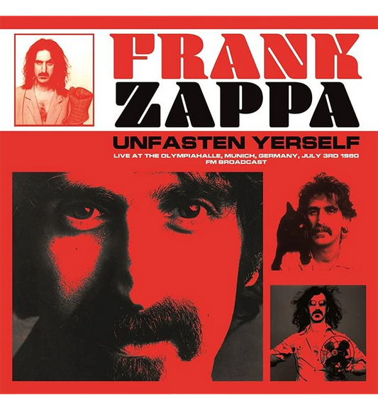 Frank Zappa – Unfasten Yerself: Live in Munich, 1980 (Limited Edition 12-Inch Album on Red Vinyl), alternate view