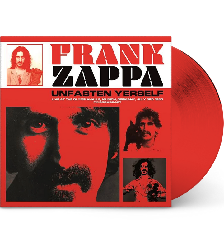 Frank Zappa – Unfasten Yerself: Live in Munich, 1980 (Limited Edition 12-Inch Album on Red Vinyl)