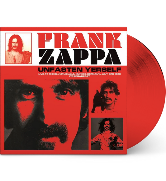 Frank Zappa – Unfasten Yerself: Live in Munich, 1980 (Limited Edition 12-Inch Album on Red Vinyl) collectible from Coda Re...