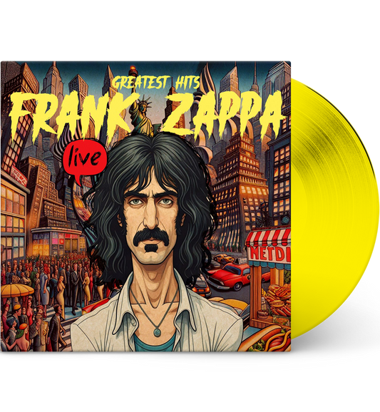 Frank Zappa – Greatest Hits Live (12-Inch Album on 180g Transparent Yellow Vinyl) collectible from Coda Records