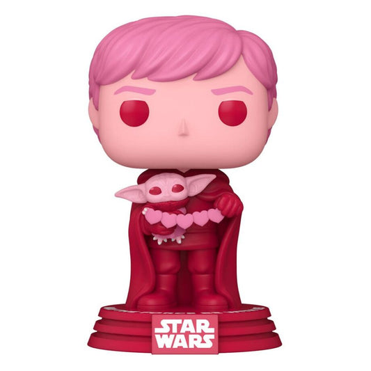 Luke & Grogu Star Wars Valentines Funko POP! Vinyl Figure
