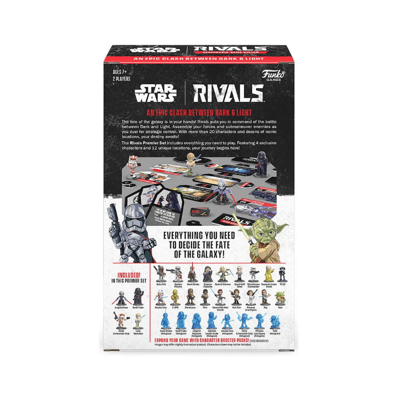 Funko Star Wars Rivals Premier Set - Series 1, side angle