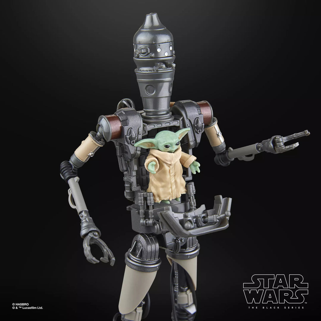 Star Wars The Black Series Deluxe IG-12 & Grogu Action Figure