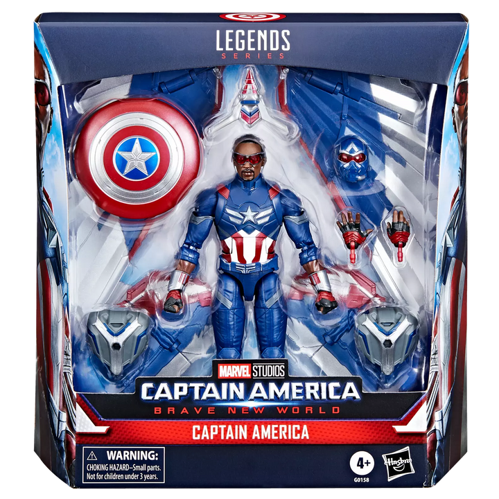 Marvel Legends Series Marvel Captain America Brave New World Captain America 6" Action Figure