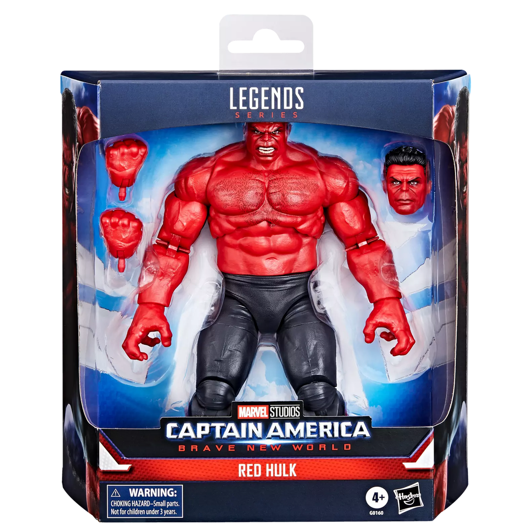 Marvel Legends Series Marvel Captain America Brave New World Red Hulk 6" Action Figure