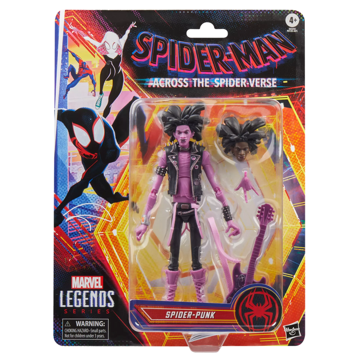 Marvel Legends Series Spider-Man Across the Spider-Verse Spider-Punk  6" Action Figure