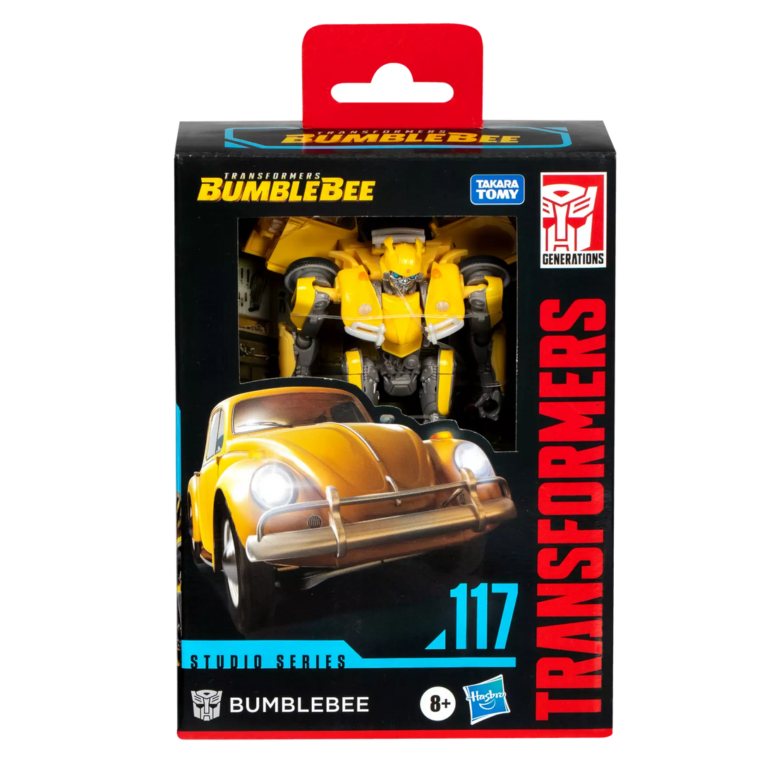 Transformers Studio Series Deluxe Class Transformers: Bumblebee 117 Bumblebee Action Figure