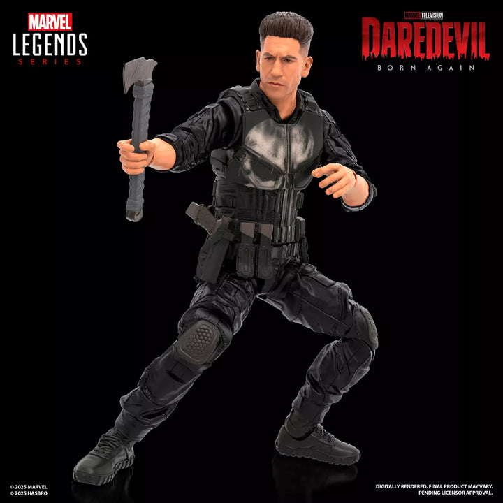 Marvel Legends Series Daredevil: Born Again Punisher 6" Action Figure