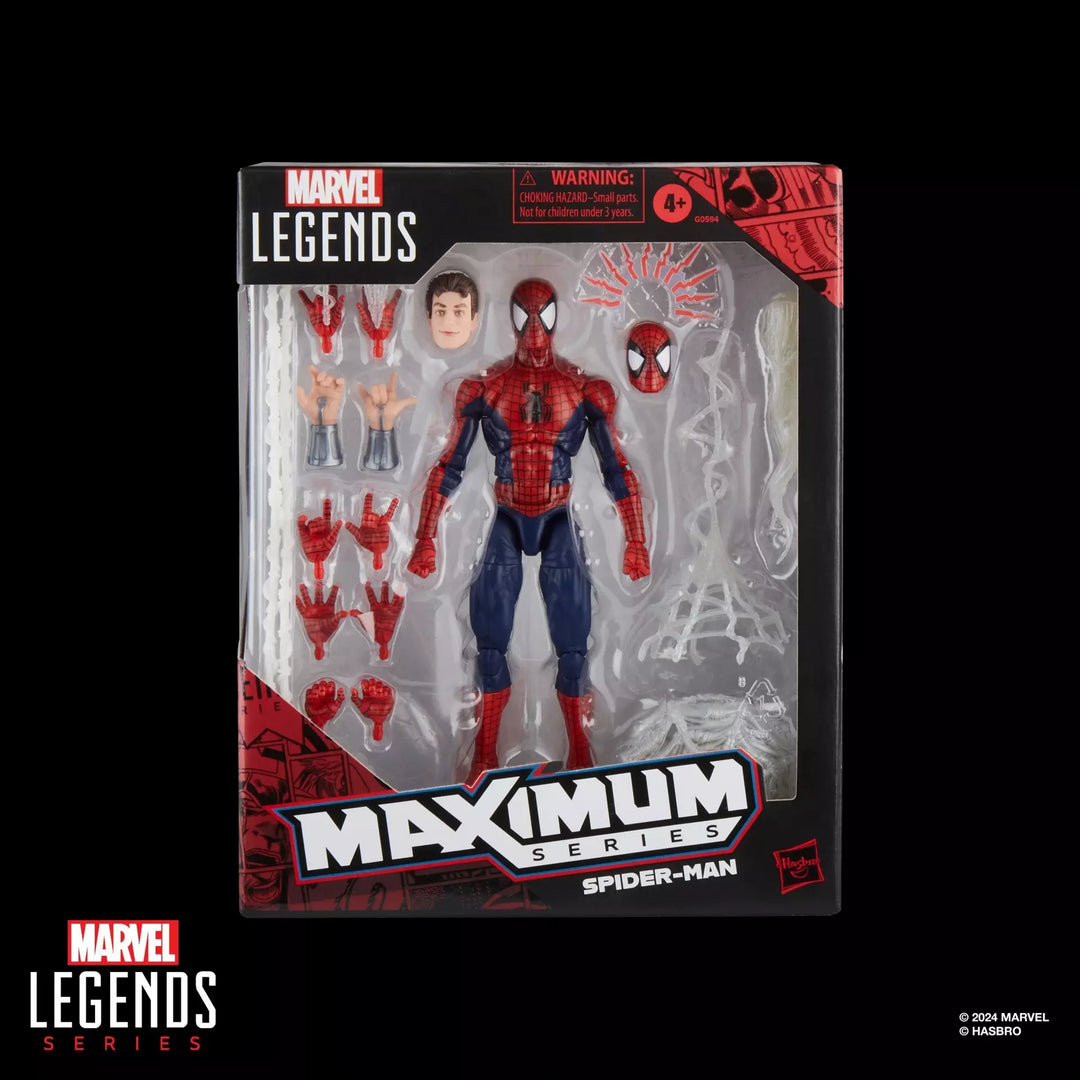 Marvel Legends Maximum Series Spider-Man 6" Action Figure *Import