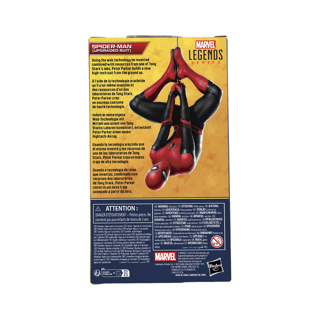 Marvel Legends Series Spider-Man (Upgraded Suit) 6" Action Figure