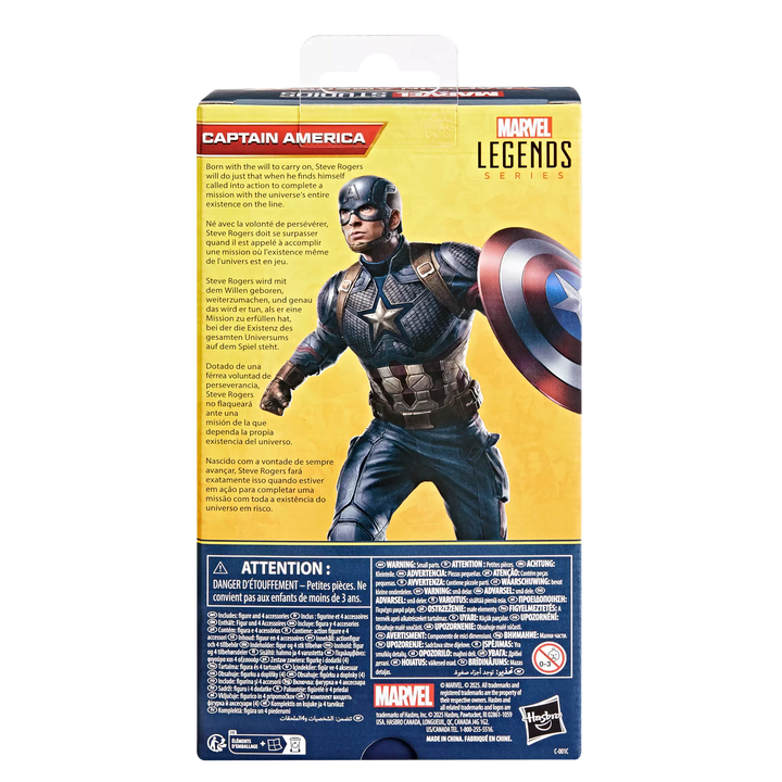 Marvel Legends Series Captain America (Endgame) Action Figure 6" Action Figure