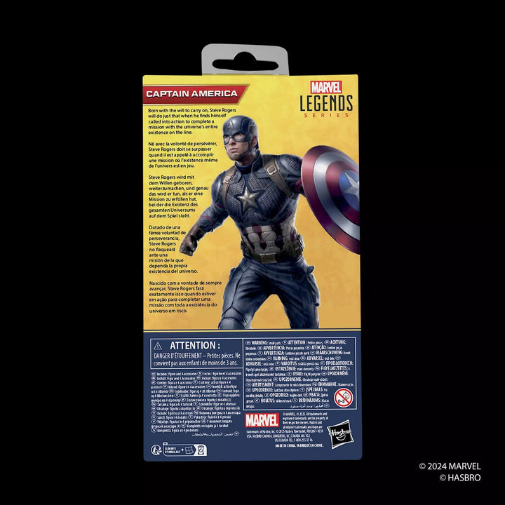 Marvel Legends Series Captain America (Endgame) Action Figure 6" Action Figure