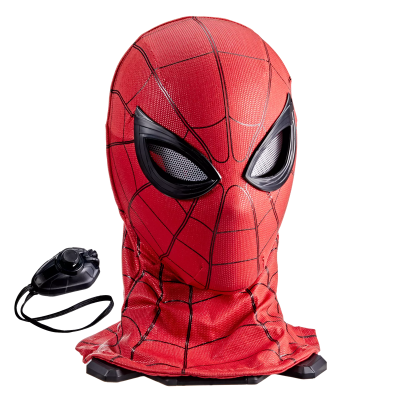 Marvel Legends Series Spider-Man Electronic Expressive Mask, side angle
